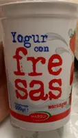 Yougur con fresa
