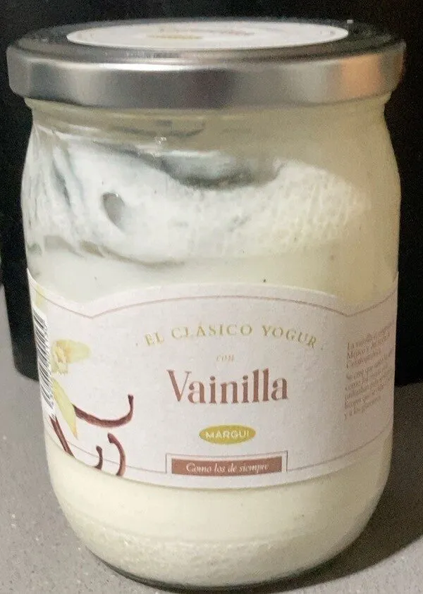 El clásico yogur con Vainilla