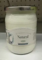 El clásico yogur natural