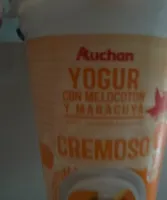 Yogurt cremoso melocotón y maracuyá