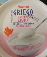 Yogur estilo griego natural light