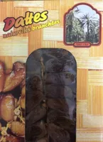 Dattes naturelles branchées