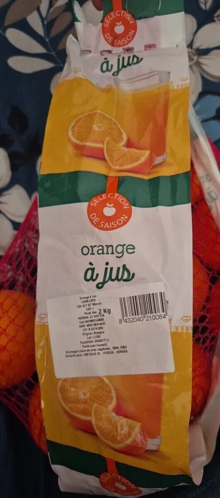 Oranges à jus LANE LATE