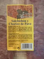 Salchichón y chorizo de pavo