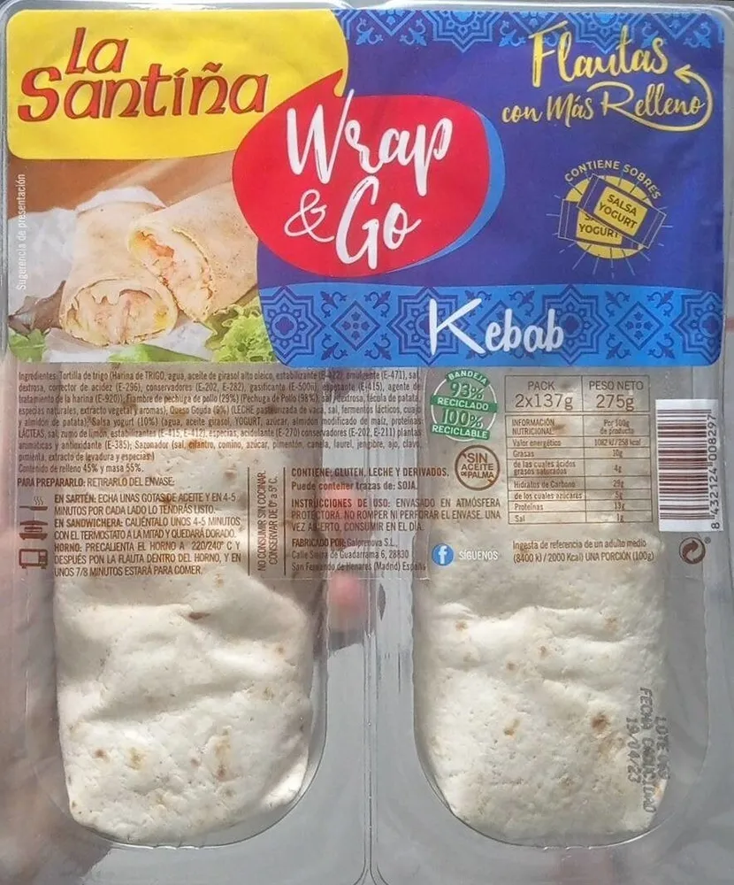 Wrap de Kebab