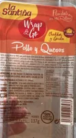 Wrap&go de Pollo y quesos