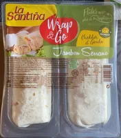 Wrap Jambon Serrano Cheddar et Gouda