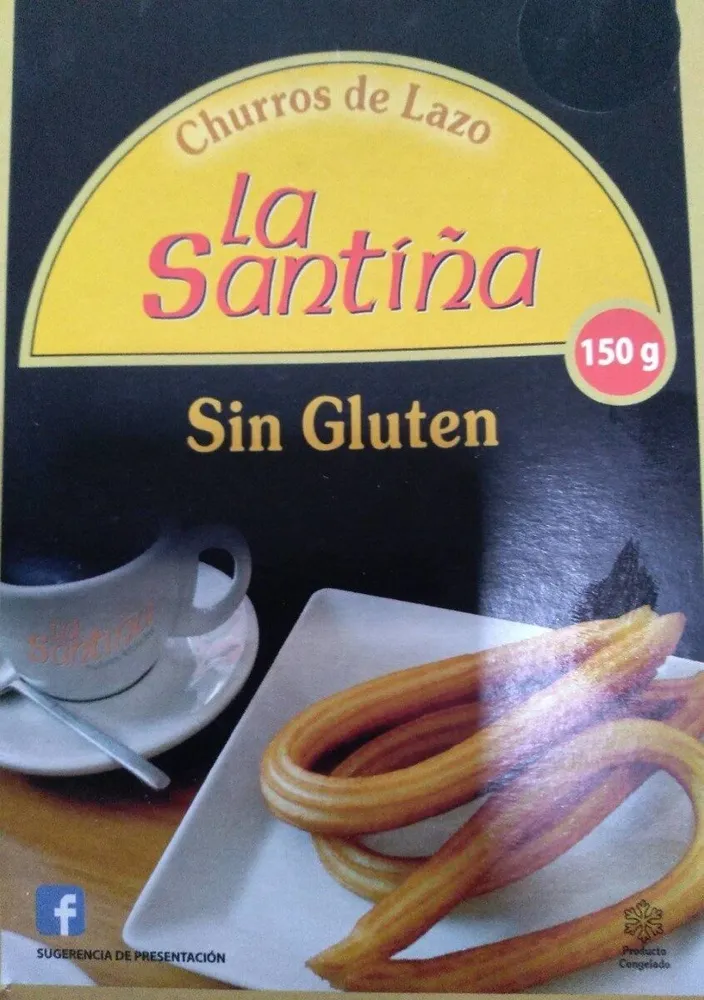 Churros de lazo sin gluten
