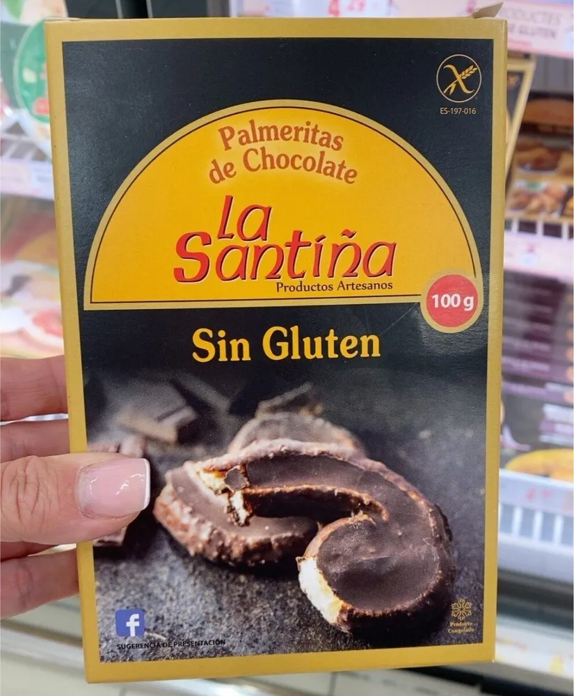 Palmeritas chocolate