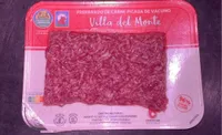 Preparado de carne picada de vacuno