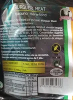 Burguer meat vacuno hereford