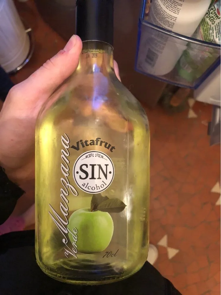 Manzana sin alcohol