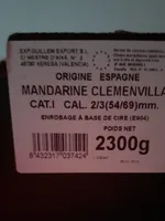 Mandarine origine espagne