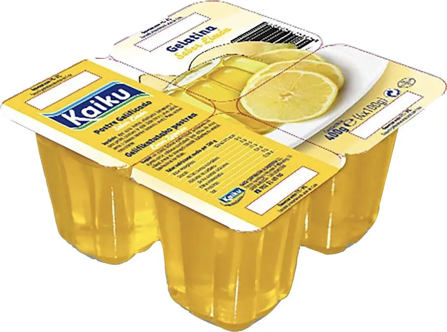 Postre Gelificado Limon