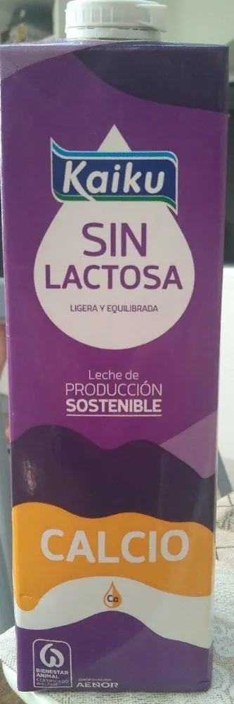 Leche enriquecida con calcio + vitamina d