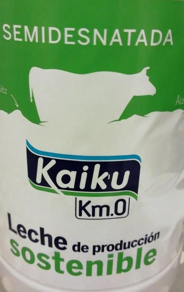 Leche semidesnatada
