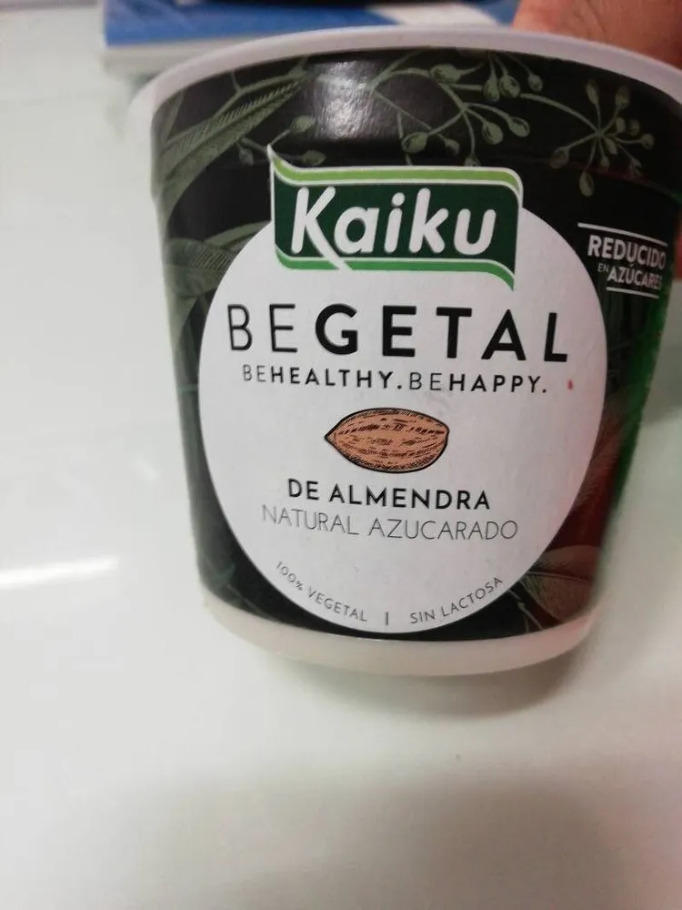 Begetal de almendra natural azucarado