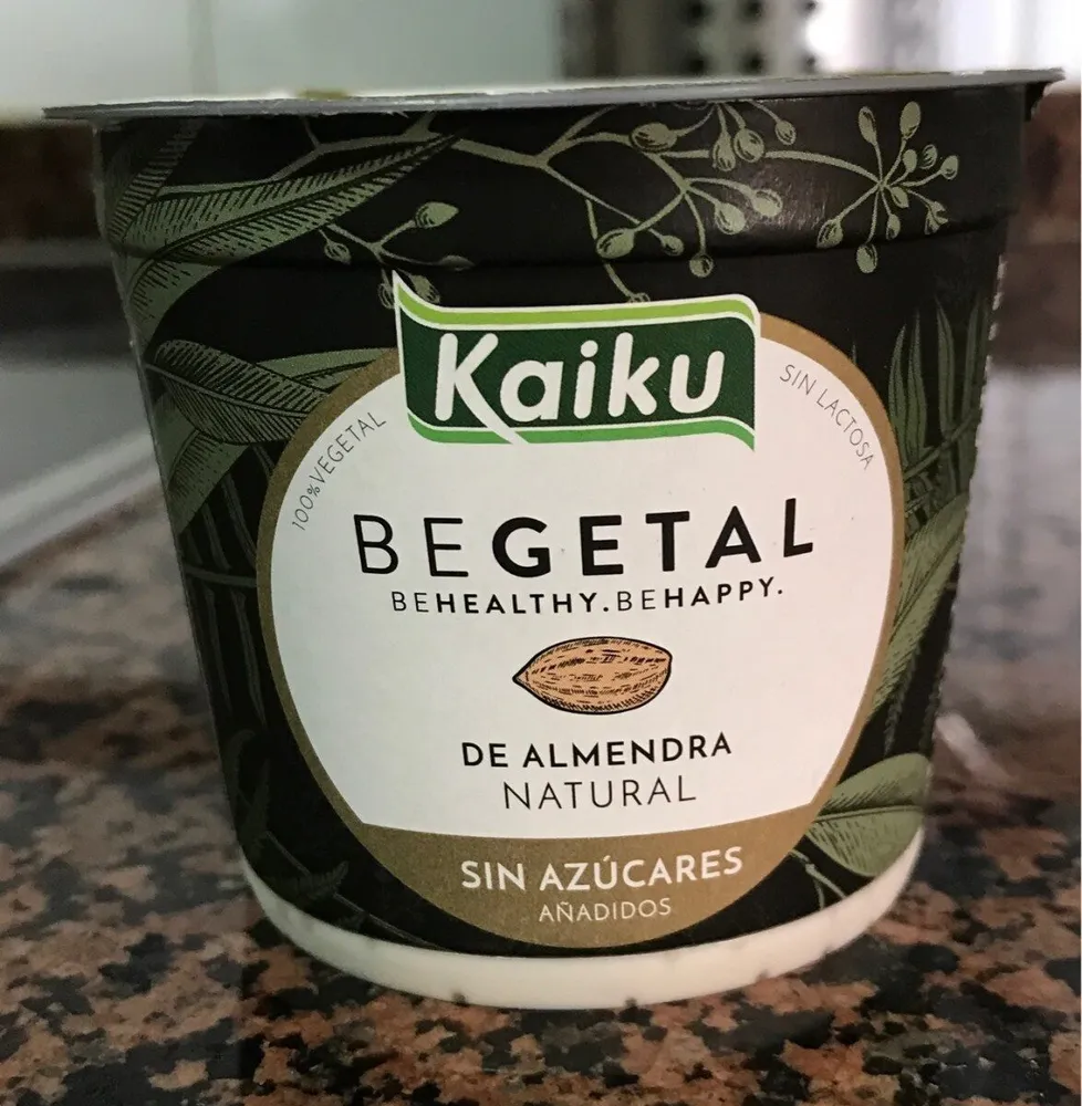 BEGETAL de almendra natural