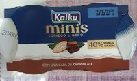 Minis griego ligero chocolate