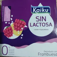 Sin lactosa yogur frambuesa