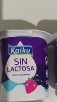 Yogourt de fresa sin lactosa