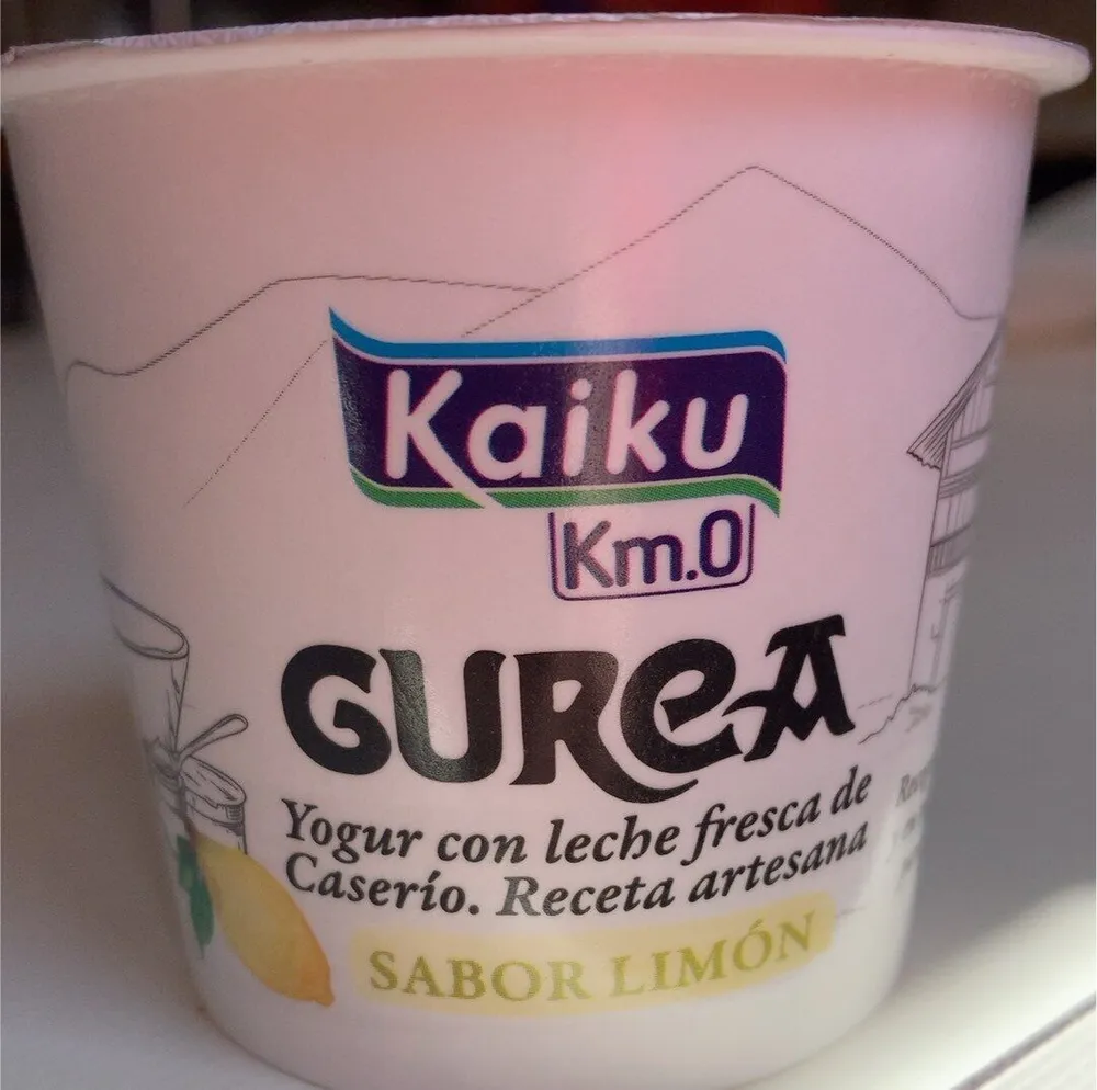 Gurea, Yogur sabor Limón