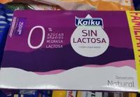 Yogur desnatado natural Sin lactosa