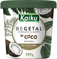 Begetal de Coco natural sin azucares añadidos