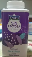 Kaiku sin lactosa. Natural sin azúcar para beber