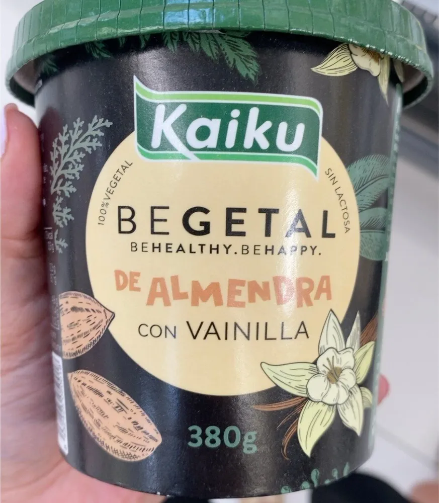 Begetal de almendra con vanilla