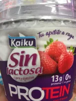 Sin lactosa protein con fresa