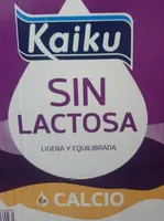 Leche sin lactosa calcio