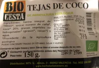 Tejas de coco