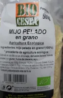 Mijo pelado en grano