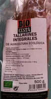 Tallarines integrales bio cesta
