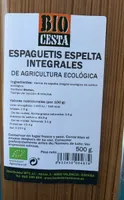Espagueti espelta integrales