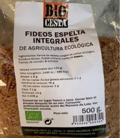 Fideos  Espelta Integrales