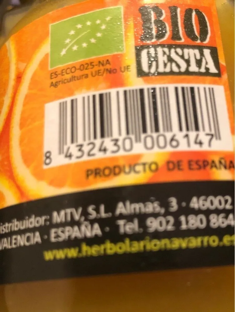Mermelada de naranja