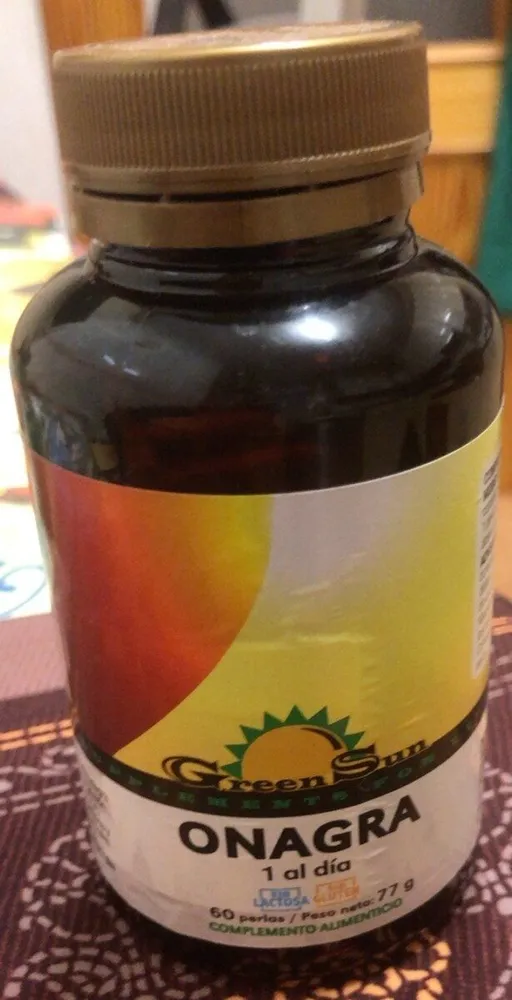 Capsulas de aceite de onagra