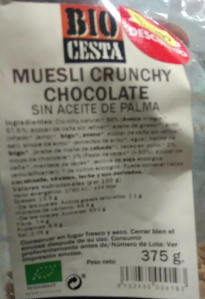 Muesli Crunchy Chocolate