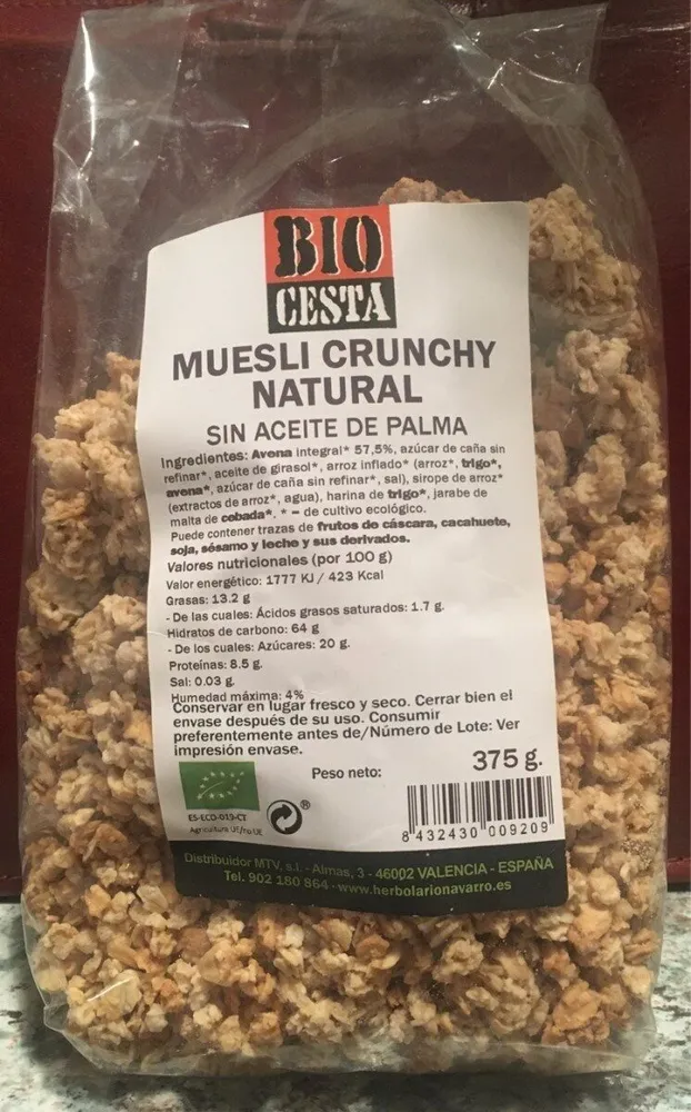 Muesli Crunchy Natural