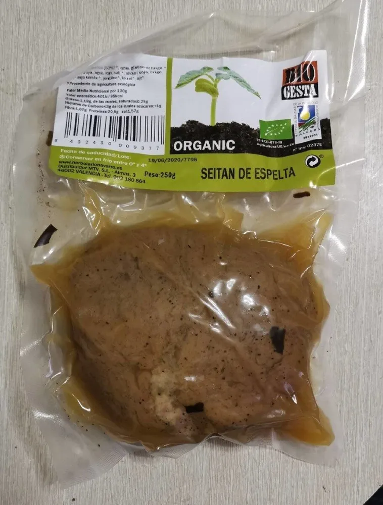 Seitán de espelta