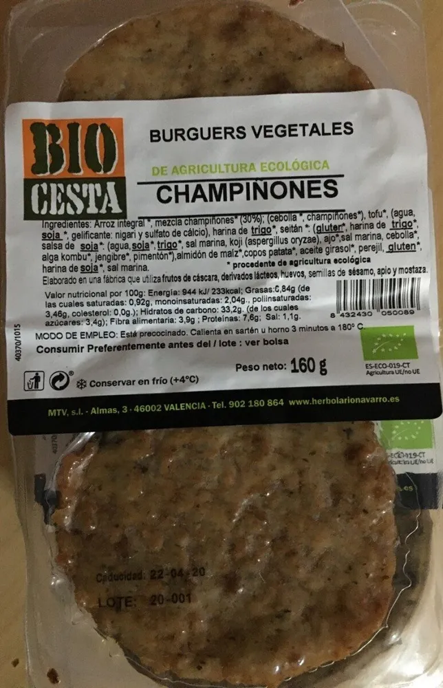 Burguers vegetal