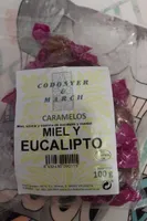 Caramelos de miel y eucalipto
