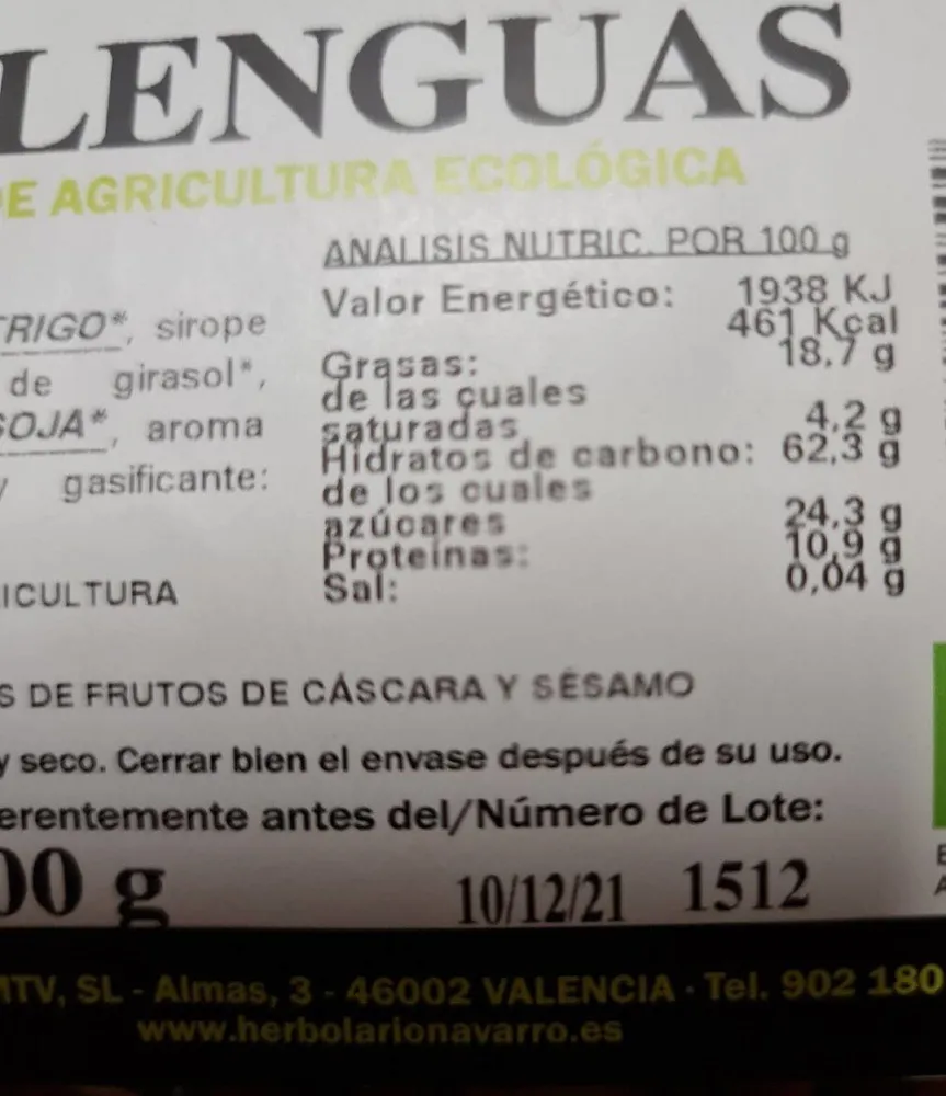 Bio cesta lenguas