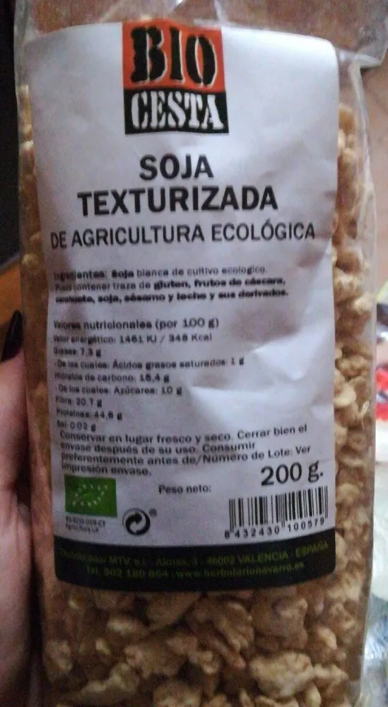 Soja texturizada