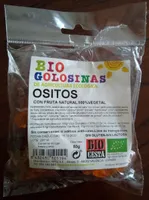 Ositos con fruta natural 100% vegetal