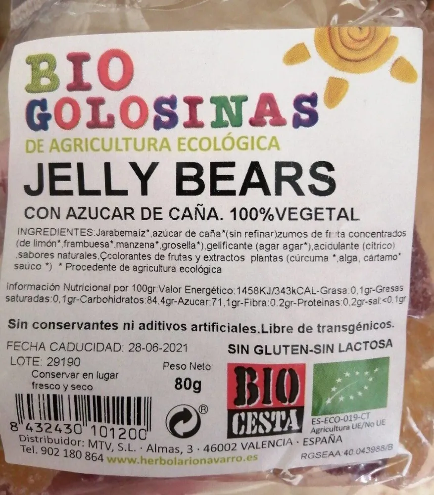 Bio golosinas