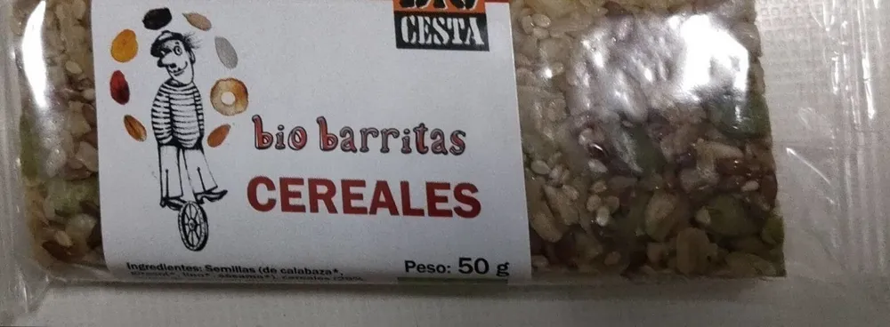 Bio barritas cereales