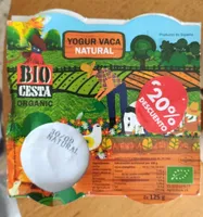 Yogur vaca natural